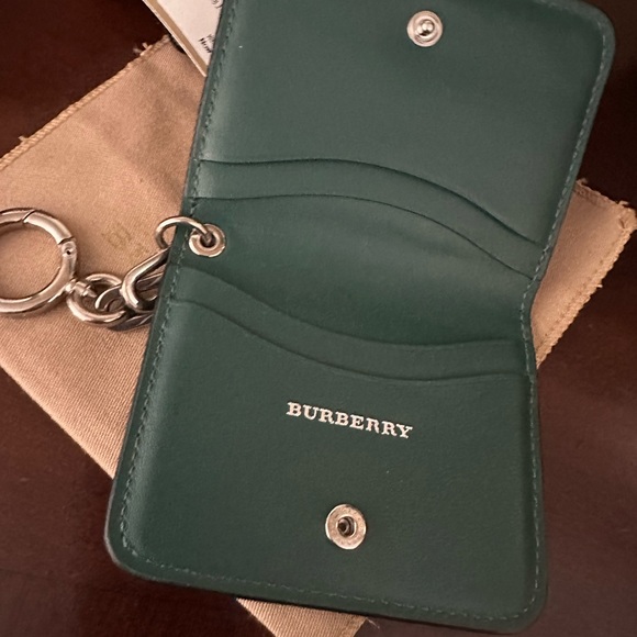 BURBERRY Camberwell Leather Card Case Wallet - Picture 2 of 3